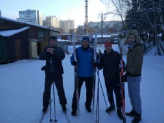 Пожарные новой Москвы стали призерами в соревнованиях по лыжным гонкам 