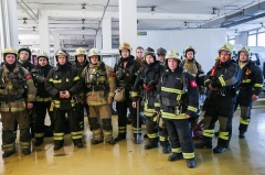 Впервые в столице прошли инструкторско-методические сборы по теме «Выживание в условиях пожара».