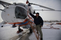 Три пилота Московского авиацентра освоили пожарный вертолет