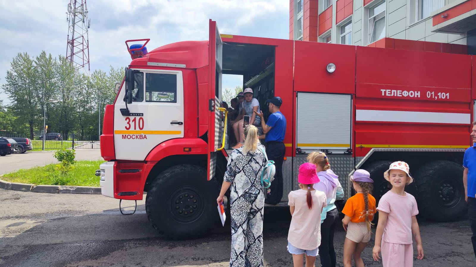 Как безопасно провести летние каникулы рассказали пожарные ПСО №310