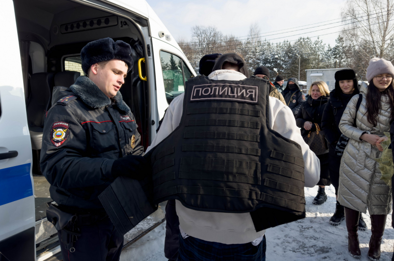 На базе Троицкого отдела полиции Новой Москвы состоялся день открытых дверей