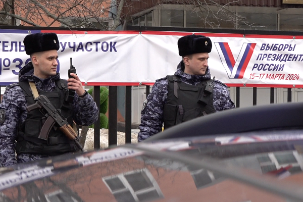 Росгвардия обеспечила безопасность избирателей на выборах в Москве