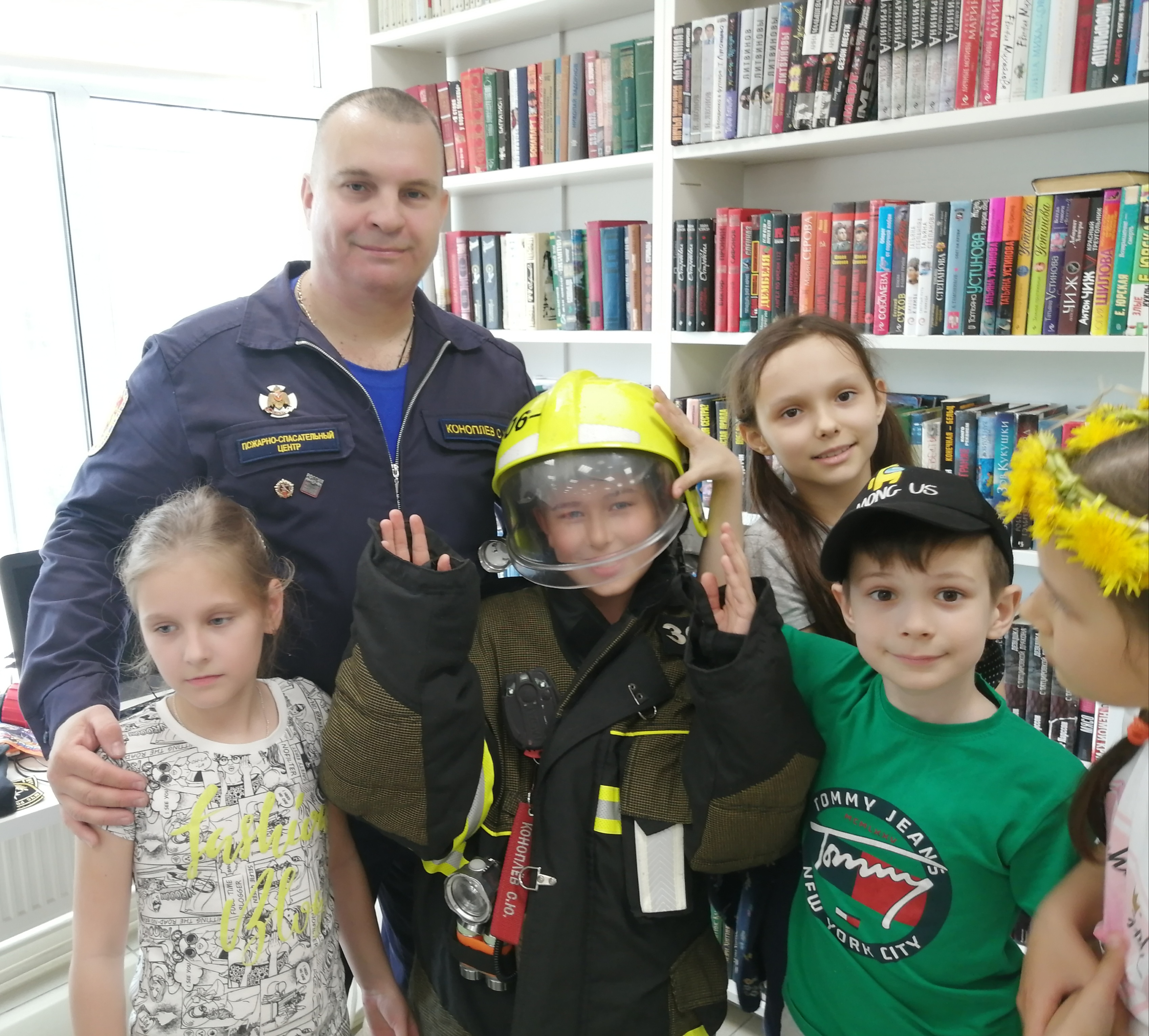 Московские пожарные организовали интерактивное мероприятие