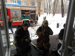 Пожарные новой Москвы провели учения на социально-значимом объекте