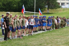 Военно-спортивный слет молодежи состоялся в Десеновском