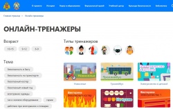 Интерактивный образовательный проект Всероссийского добровольного пожарного общества 