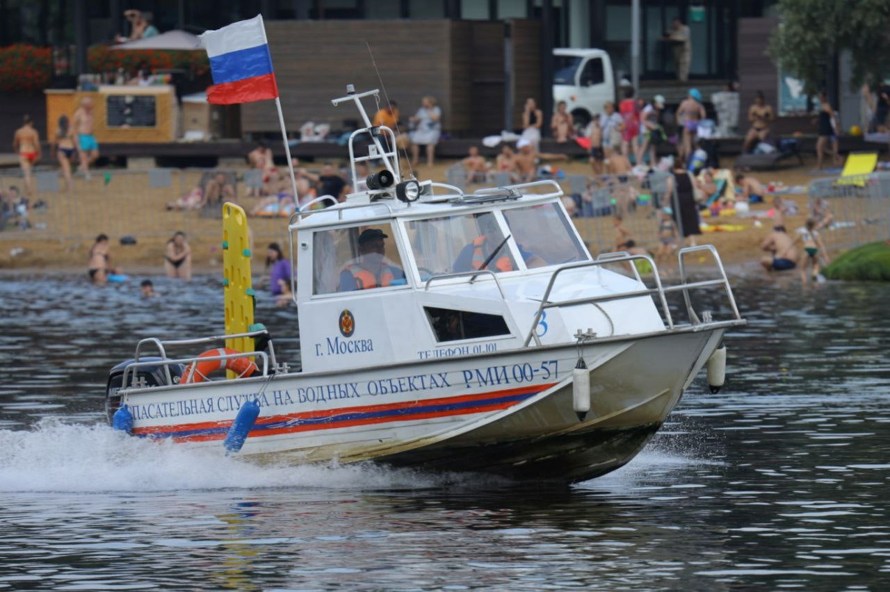 Московские спасатели на воде подвели итоги работы в июле 2022 года
