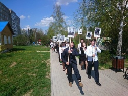Молодежная палата приняла самое активное участие в организации шествия "Бессмертный полк"