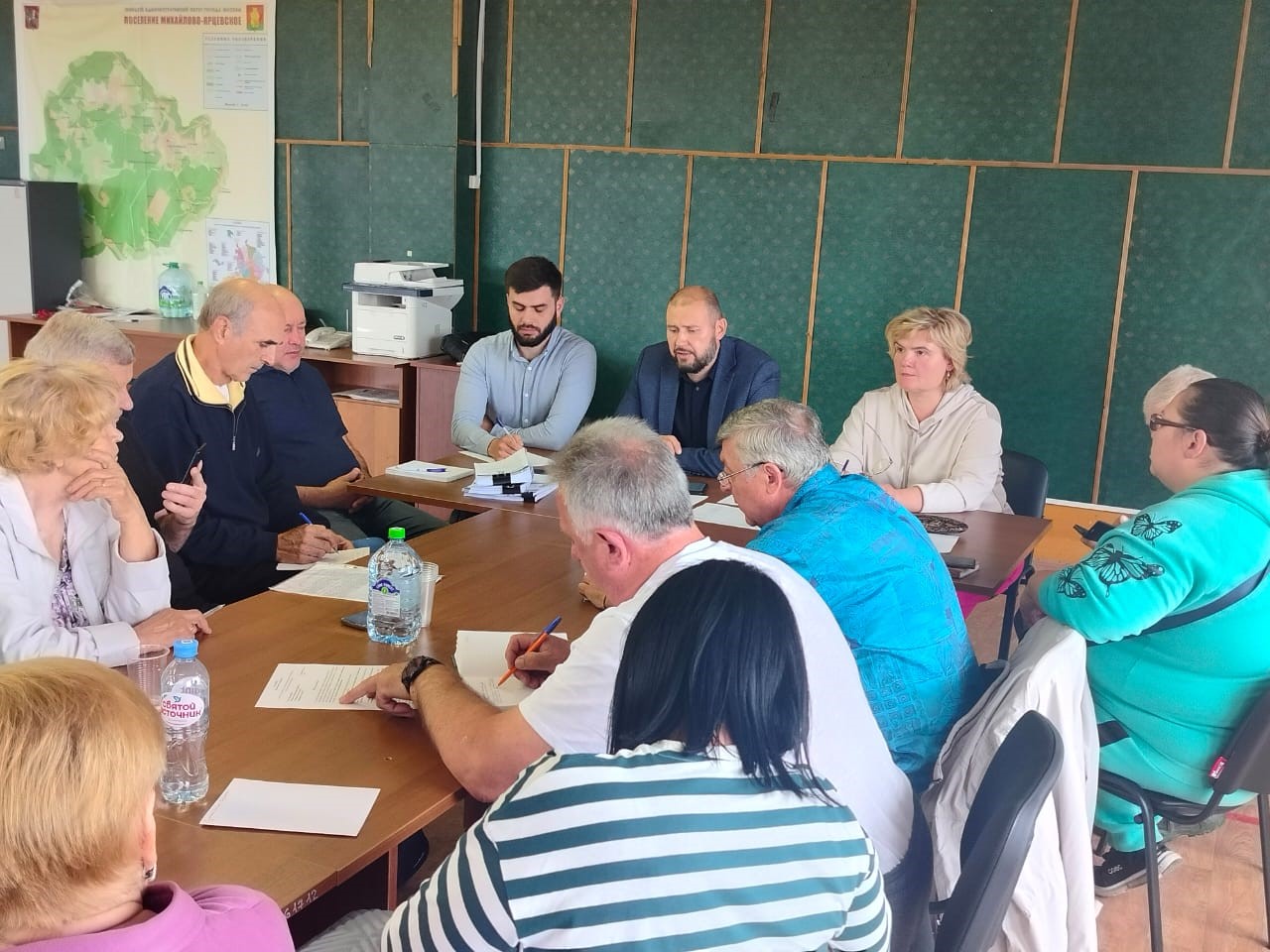 Заседание общественных советников состоялось в Михайлово-Ярцевском 