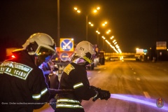 С начала ноября московские пожарные спасли 5 человек при ДТП.
