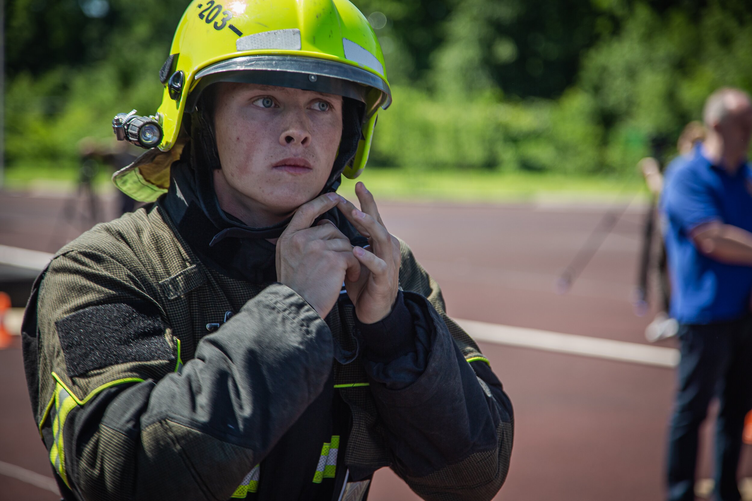 Работник Пожарно-спасательного центра стал лучшим пожарным Москвы в 2022 году