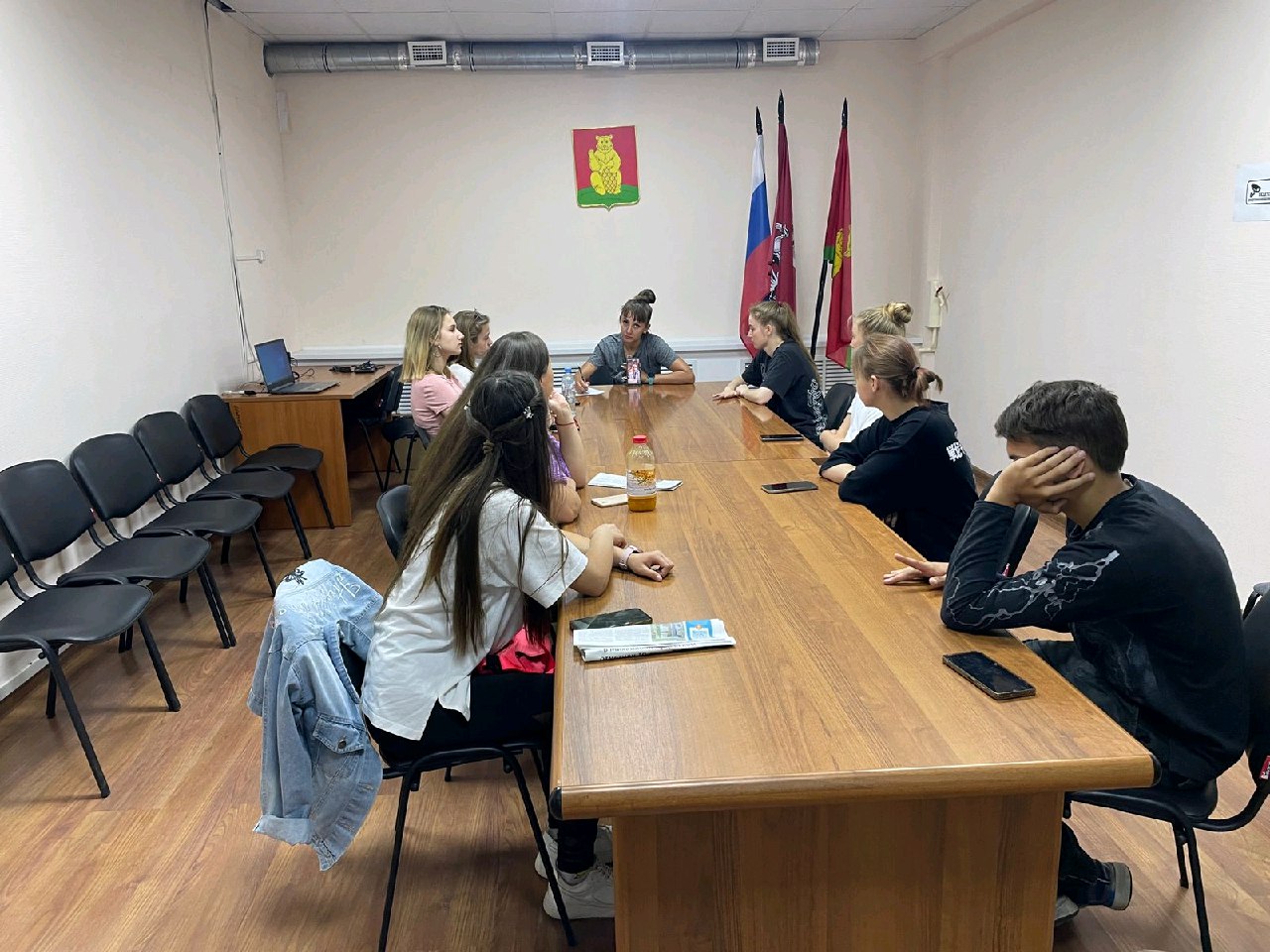 Заседание Молодежной палаты поселения состоялось в Михайлово-Ярцевском